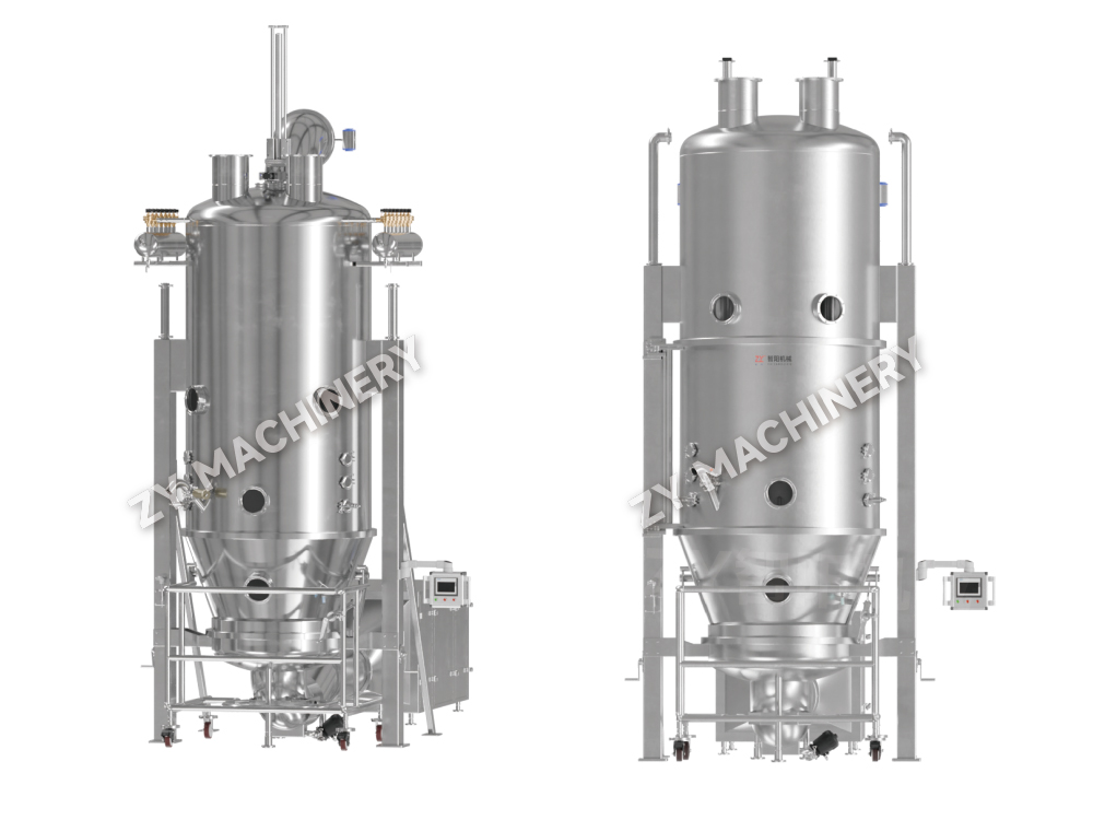 دستگاه دانه بندی و خشک کردن بستر مایع FL-B (گرانولاتور یک مرحله ای)